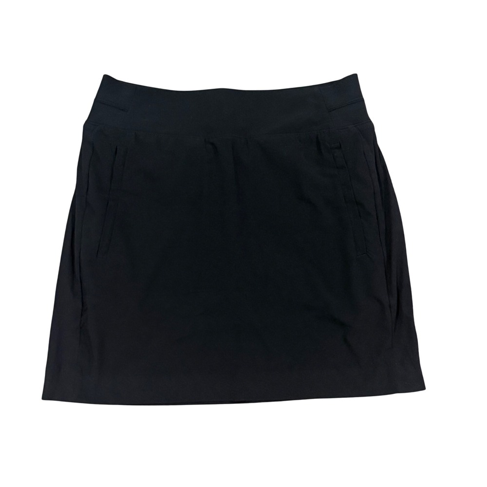 Athleta Black Soho Skort Athletic Golf Tennis Skirt with Pockets Womens Size 2